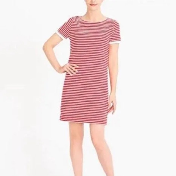 J. Crew Dresses & Skirts - J.Crew Red and White Striped Dress